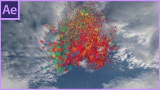 After Effects Tutorial || Particles Rainbow Intro Effects (Imtu ImranvFX)