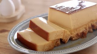 5 Ingredients Custard Pudding Cake：Creme Caramel：Flan Cake