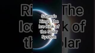 Saturn's Rings The Ice Rink of the Solar System  #takethisfacts #facts #saturn #rings #solar
