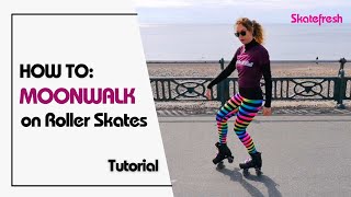 Tutorial: How to do the Moonwalk on roller skates and quads - full positions breakdown and tips