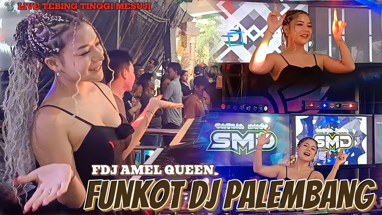 OT SMD •☀FDJ AMEL QUEEN☀FUNKOT DJ PALEMBANG VIRAL🚀LIVE DESA TEBING TINGGI MESUJI😎
