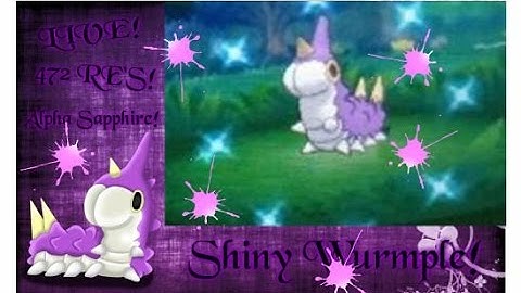 (WSHC #5) Live!!! Shiny Wurmple after 472 REs in Alpha Sapphire (2 in 1 day)