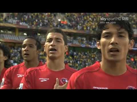 Anthem of Chile vs Honduras (FIFA World Cup 2010)