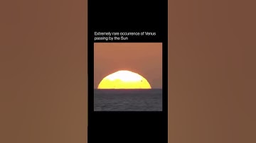 Venus passing by the sun #space #science #astronomy