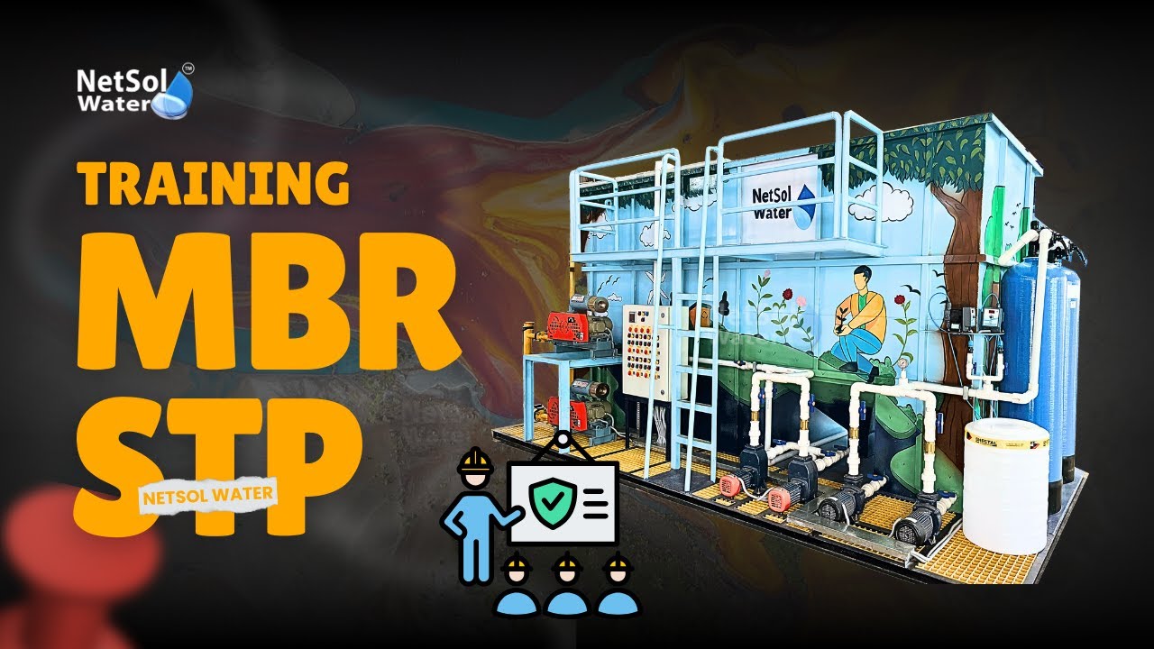 MBR STP Training | Club Mahindra | Netsol Water | Sewage Treatment ...