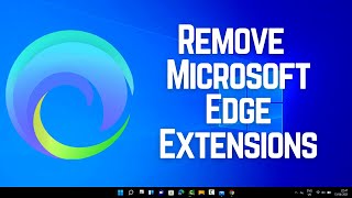 how to uninstall extensions in microsoft edge browser