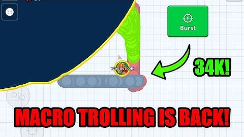 MACRO HACKER TROLLING IS BACK!! Agar.io Mobile - MACRO REVENGE COMEBACK - VIDEO SKIN - Agar.io!