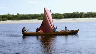 Плавание на поморском карбасе по реке Мезень