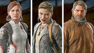 The Last of Us Part II Remastered - ALL Character Skins