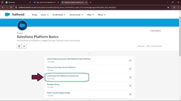 Salesforce Platform Basics || Understand the Salesforce Architecture || Quiz Solutions || Salesforce