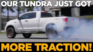 We Installed SDHQ Traction Bars on our Project Tundra!