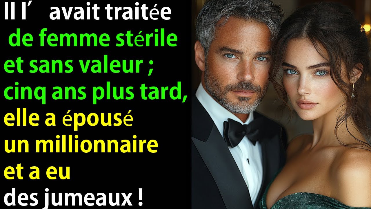 Traitée de stérile, elle revint cinq ans plus tard… épouse d’un millionnaire et mère de jumeaux.