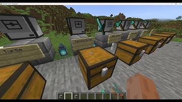 Coding with Minecraft Forge Creating Turtle Robots