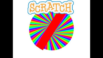 Swirly Rainbow Spiral in Scratch Easy #3