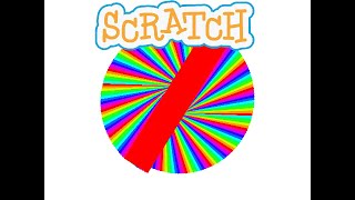 Swirly Rainbow Spiral in Scratch Easy #3
