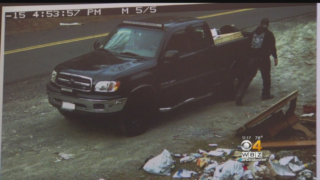 Surveillance Camera Captures Men Illegally Dumping Trash In Middleboro ...