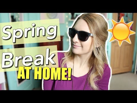 Como ter uma casa grande Spring Break AT!