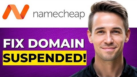 How To Fix Domain Suspended For Email Verification In Namecheap 2025!