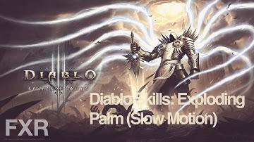 Diablo III Beta: Monk - Exploding Palm (Slow Motion)