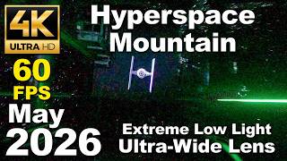 Hyperspace Mountain [4K/60fps] - Disneyland Park (Anaheim, California)