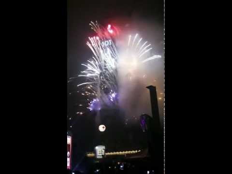 台北１０１～跨年會場畫質清晰版　２０１２跨年煙火秀～