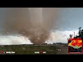 Storm chaser freddy mckinney captures the moment he aided a family escaping a tornado