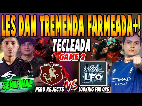 PERU REJECTS vs LOOKING FOR ORG [GAME 2] BO3 - SEMIFINAL "PARKER vs MATTHEW" - DREAMLEAGUE 28 DOTA 2