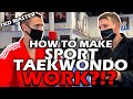 Making Taekwondo Work for MMA or Street Fights?!  W/ Taekwondo Master