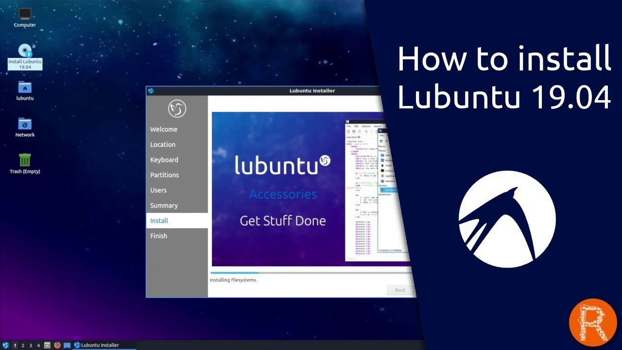 Lubuntu 19.4 Linux OS Install In Tamil - YouTube