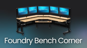We Built the Ultimate Corner Office Desk | Foundry Bench® Corner Standing Desk Review 2025
