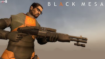 Left 4 Dead 2 Black Mesa SPAS-12 Redux (Combat Shotgun - SPAS-12) - Dr. Gordon Freeman - Gameplay