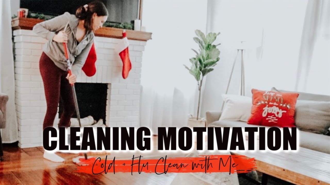 CLEAN, SANITIZE, & DISINFECT WITH ME | COLD & FLU SEASON CLEAN WITH ME | Brenna Lyons
