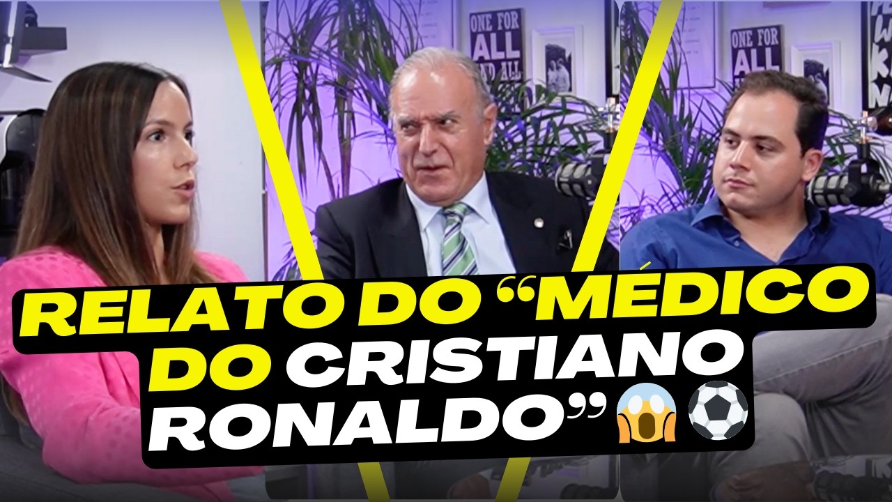 A Visão do “Médico do Cristiano Ronaldo” sobre o Futuro da Saúde ⚠️ | O Maior Podcast do Mundo