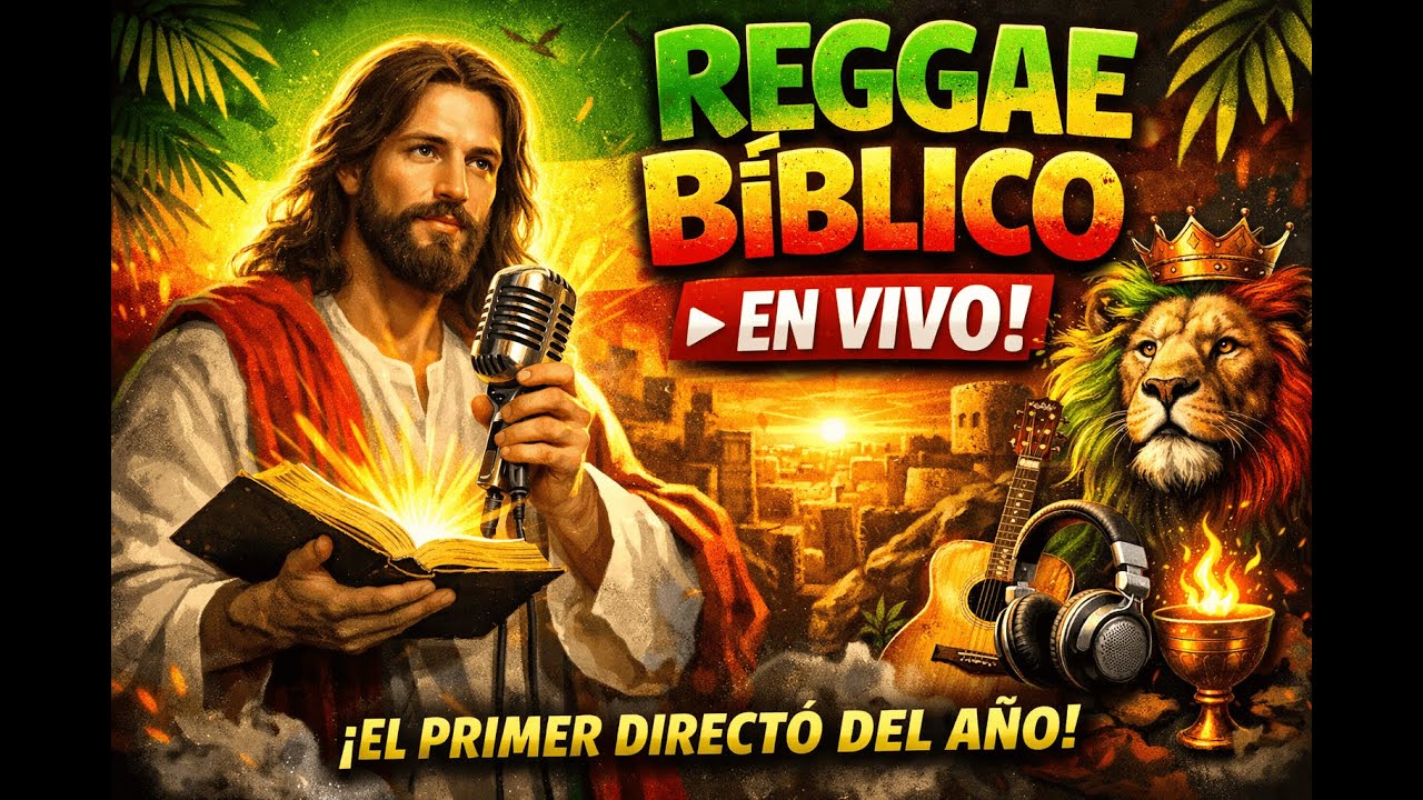 Reggae Bíblico 🔴 EN VIVO | Música que edifica el alma