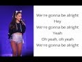 Ariana Grande - Be Alright (Lyrics)