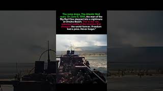 6:30 AM June 6, 1944: The Brutal First Wave at Omaha Beach#ww2