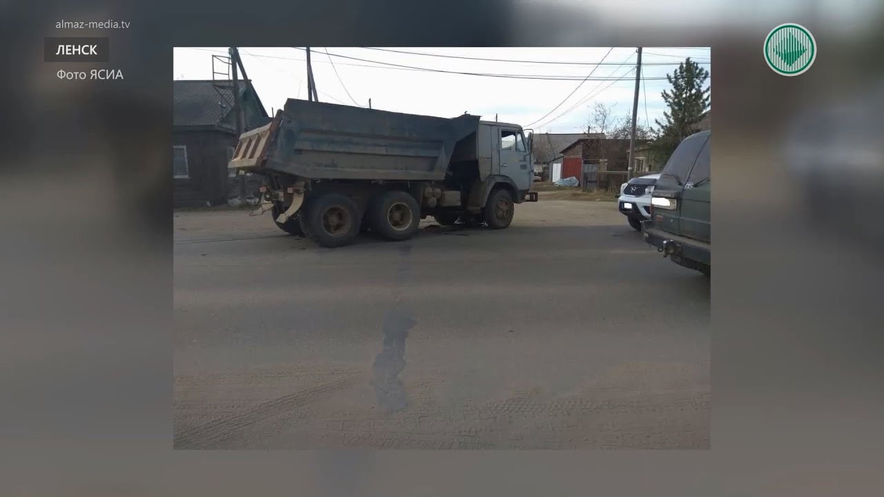 Водитель камаза сбил