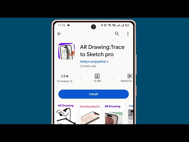 AR Draw Trace to Sketch - Sketch Art - Admob - Android App by Vayu_Android