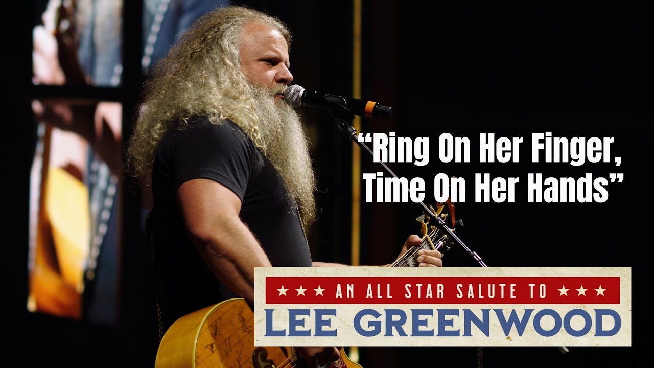 An All-Star Salute To Lee Greenwood - Ring On Her Finger, Time On Her Hands LIVE – Jamey Johnson An All-Star Salute To Lee Greenwood - Ring On Her Finger, Time On Her Hands LIVE – Jamey Johnson