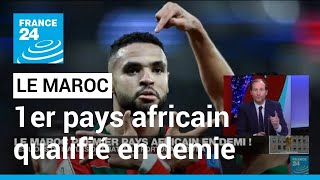 Mondial-2022 : Le Maroc, premier pays africain qualifié en demi-finale de Coupe du monde