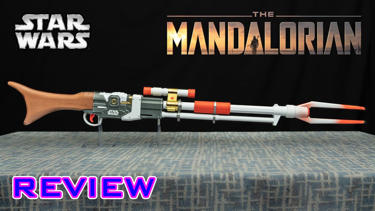 The Mandalorian's Unique Sniper Rifle Is Now A Nerf Blaster