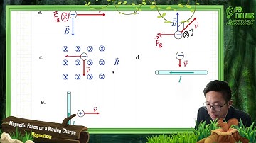 Matriculation Physics: Force on a moving charged particle in a uniform magnetic field (Q1)