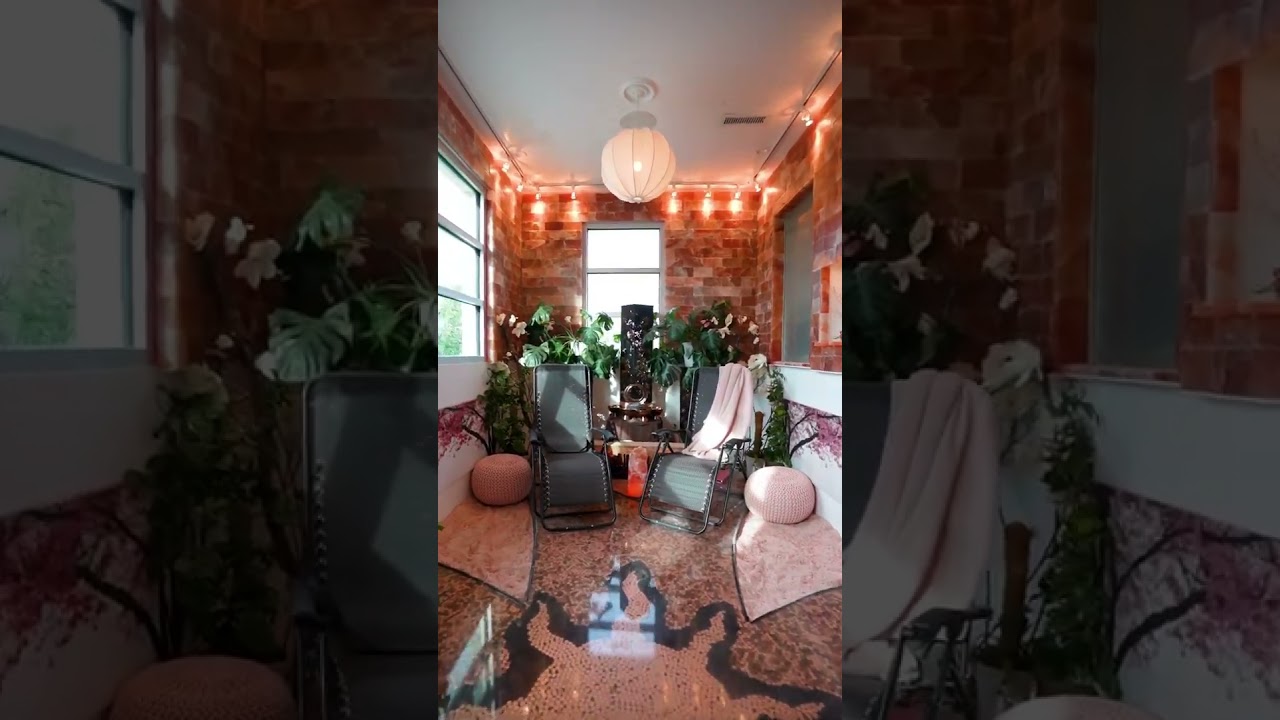 Discover SALT room wonders! Halotherapy a natural remedy with salt particles that enhance well-being