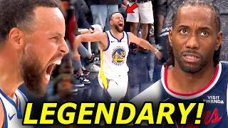 FOR THE WIN!! Legendary Game ni Steph Curry 'GOD MODE' best play-in game ever! | Choke si Kawhi screenshot 4