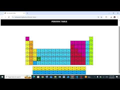 How to Create Periodic Table in HTML & CSS | Easy Method