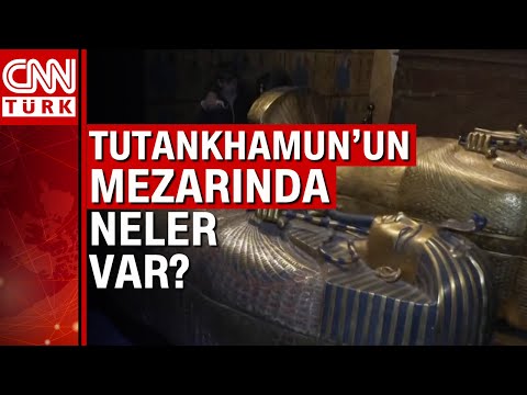 Tutankhamun hazineleri İstanbul'da! Mezarı 1922'de Mısır Krallar Vadisi'nde bulundu