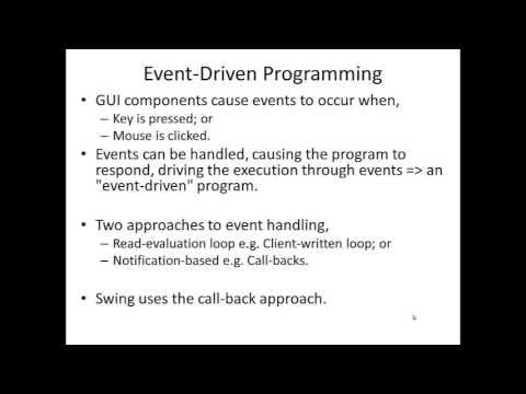 Event Handling Part 1: Introduction - YouTube