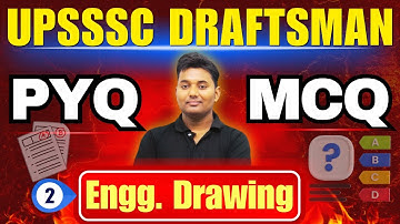 UPSSSC Draftsman Previous Year Paper-1 Part-2 | Top Questions Explained by Mankesh Sir 🔥