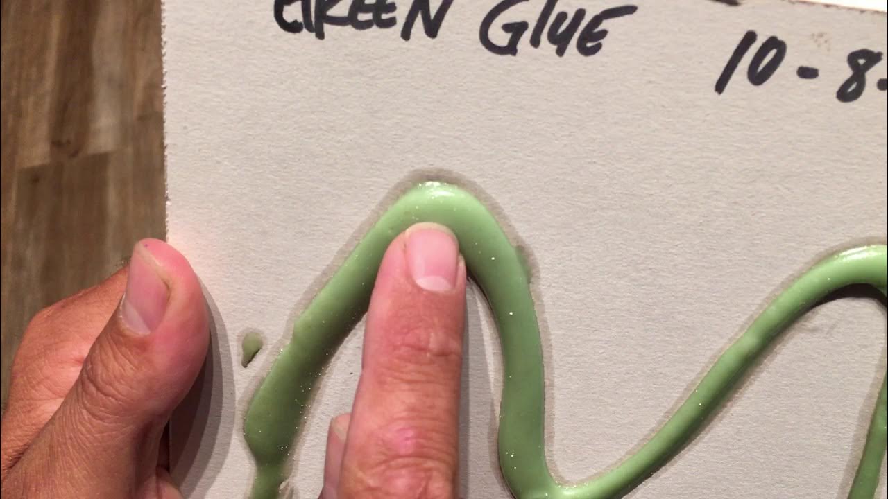 How to Control Noise with Green Glue - Install steps & tips 