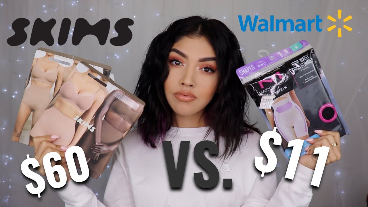 SKIMS VS. Walmart Shapewear!? 